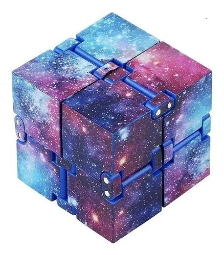 Cubo Infinito Galáxia Infinity Cube Brinquedo Anti Estresse