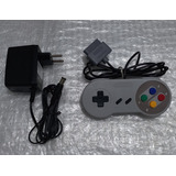 Controle + Fonte  Para Super Nintendo 