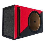 Cajón Para Subwoofer  10   Mdf Porteado Color Combinado R-n