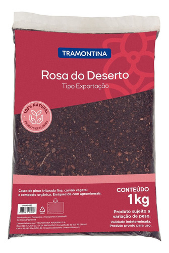 Substrato Rosa Deserto 1kg Tramontina