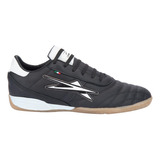 Tenis Futbol Eescord 3046 Negro Con Blanco Para Hombre