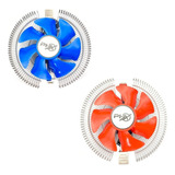 Cooler Cpu Amd / Intel 775 1150 1151 1155 1156 Fm2 Am3 Am2 Led Azul