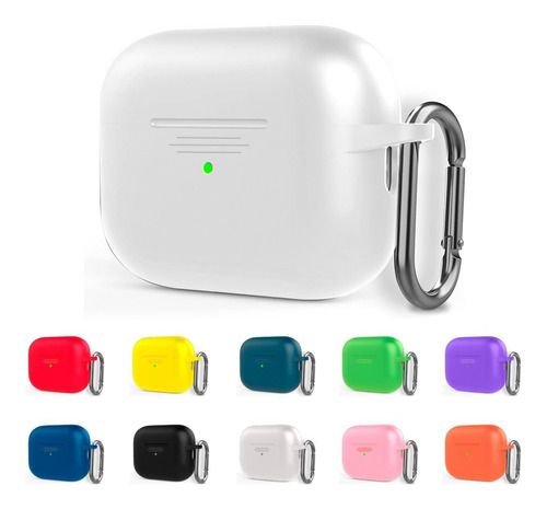 Funda Silicona Compatible Con Apple AirPods Pro 2 Llavero