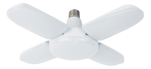 Foco Lampara Luz Led 36w Tipo Ventilador Ajustable 4 Aspas