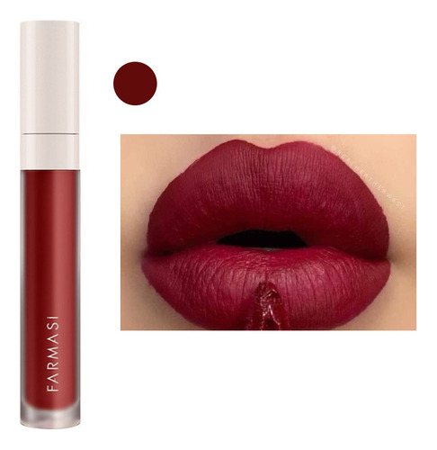 Labial Liquido Mate Frm Matte Liquid Lipstick | Farmasi Color 05 Superstar