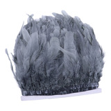 2 Yardas De Gallo Hackle Feather Fringe Trim Fascinator