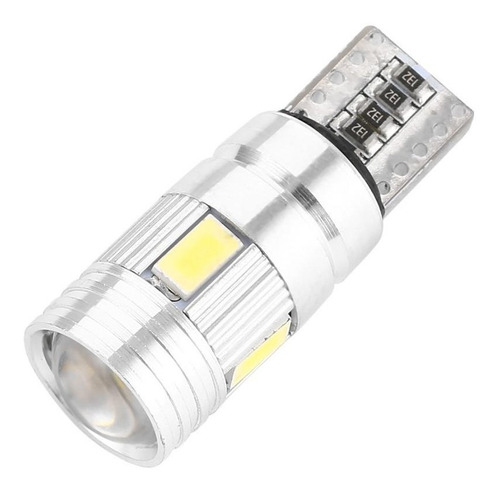 Led T10 Canbus W5w 6 Leds 5730 C/ Lupa Reforzada  