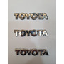 Emblema Toyota Compuerta Yaris 2006 Al 2012  3m Toyota YARIS