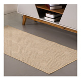 Tapete Passadeira Sisal Lancer Artesanal 1,00m X 66cm