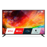 Smart Tv Multilaser 55 4k Hdr Dled Wi-fi Usb Hdmi Linux