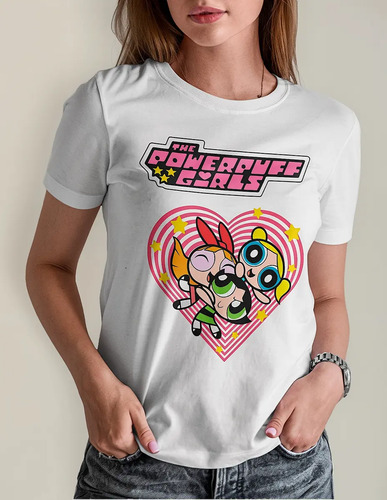 Blusa / Playera De Las Chicas Superpoderosas Para Mujer M#4