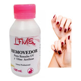 Removedor De Esmalte Semipermanente Uv/ Led 100ml Lefemme