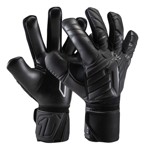 Guante De Portero Rinat Meta Gk Tactik Semi  Negro Adulto.