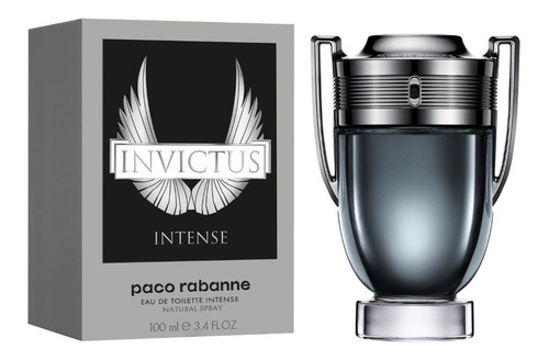 Invictus Intense 100ml Masculino | Original + Amostra Brinde