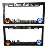 Par Porta Placas Autos De Volkswagen Águila Alemana