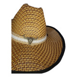 Sombrero Cowboy  Puntilla Buey Intervenido Diseño Verano