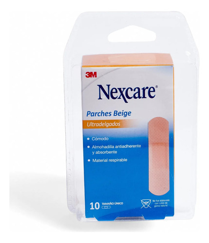 Nexcare Parches Ultradelgados 10und