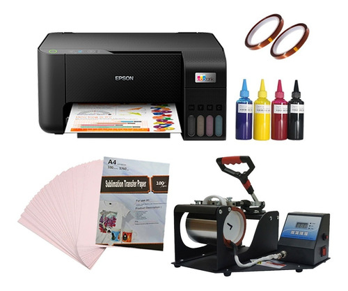 Combo Termofijadora De Mug 11 Onz + Impresora Epson