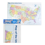 Mapa De Pared Tamaño Póster De La Empresa Estados Unidos 40 