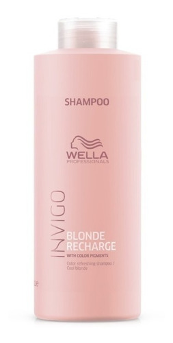 Wella Blonde Recharge Shampoo 1000 Ml