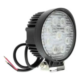 Kit 4 Farol De Milha 27w 9 Leds 12v 24v Carro Jeep Caminhões