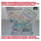 Vendo Super Famicom 4 Juegos Megaman 7,x,x2,x3 Preg. Disp.