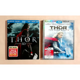 Thor + Thor The Dark World - Blu-ray 3d + 2d + Dvd Original