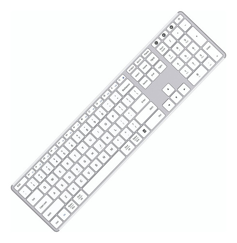 Ausdom Teclado Inalámbrico Bluetooth Dual 110 Teclas