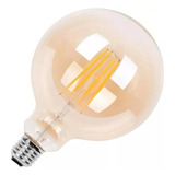 Ampolleta Led G125 8w E27 Retro Vintage Bola Globo