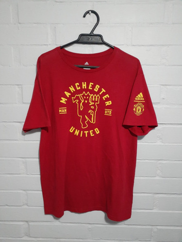 Polera Manchester United adidas Original Talla L,buen Estado