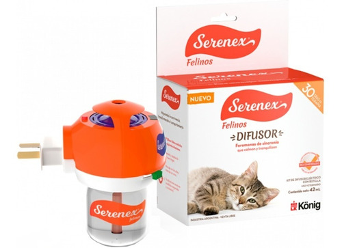 Serenex Kit Difusor De Feromonas Gatos - Petit Pet Shop