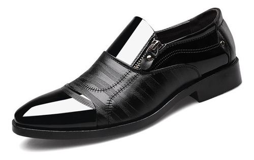 Zapatos Oxford Formales Casuales De Cuero Para Hombre