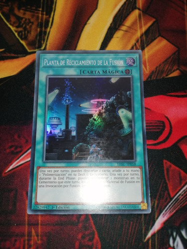 Planta De Reciclamiento De Fusión Yu-gi-oh! Original Konami