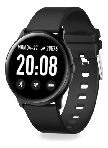 Smart Watch Mod Kw19  Only  Negro Pantalla Redonda