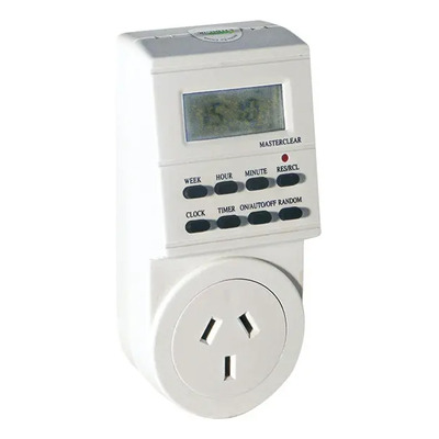 Timer Enchufable Digital Reloj Programable Interelec | MercadoLibre