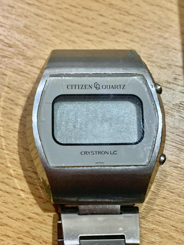 Reloj Citizen Quartz Crystron Japones Sin Funcionar Año 1978