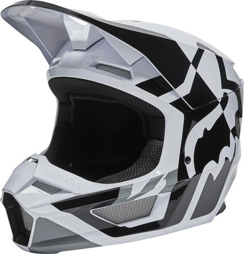 Casco Niño Niña Fox V1 Lux Helmet  Mx Cross Enduro Atv Rider