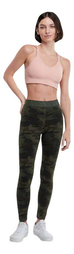 Pants Camuflaje Skinny Regular Love To Lounge Lg01 Mujer