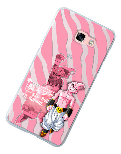 Funda Para Galaxy Dragon Ball Z Kid Buu Con Personalizacion