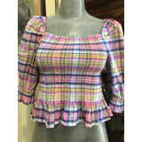 Blusa Top Con Hombros Talla Chica Marca Tommy Hilfiger