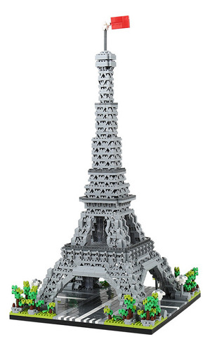 Juego De Microladrillos De La Torre Eiffel, 3369 Piezas