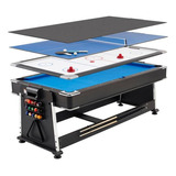 Mesa Pool, Air Jockey, Ping-pong, Comedor 4 En 1