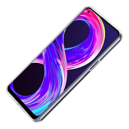 Estuche Rígido Transparente Para Realme