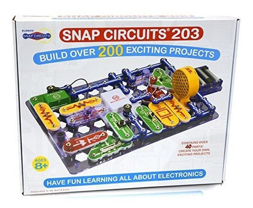 Kit De Exploración Electrónica Snap Circuits 203