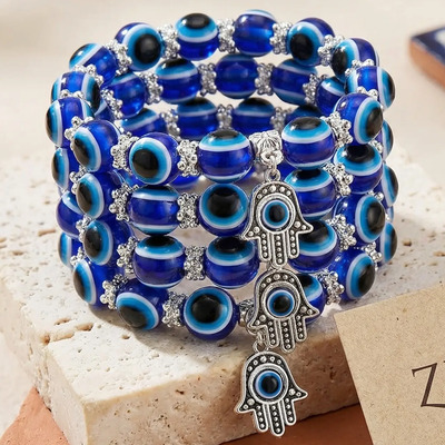 6 Kit Pulsera Ojo Turco Dije Bisuteria Amuleto Joyeria | MercadoLibre