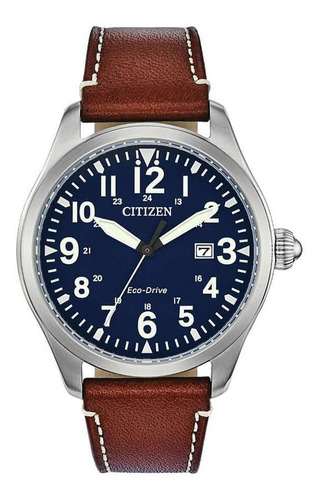 Citizen Militar Eco Drive Bm6838-17l Fotos Reales