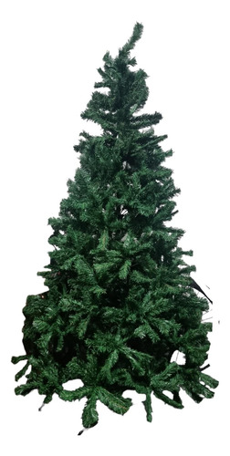 Árbol De Navidad Tradicional Color Verde 2.1 M 