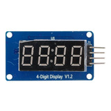 Modulo Display 4 Digitos 7 Segmentos Controlador Tm1637