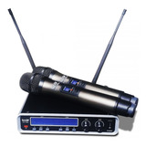 Microfono Inalambrico Doble De Mano Pro Dj Uhv712m Uhv-712m