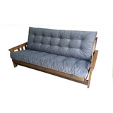 2 Colchones Chenille P/futon De 190x65x23 C/u/ Envio Gratis 